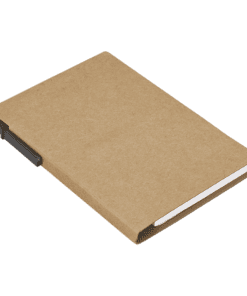 Recycled Notebook with Pen and Flags | Natural | STD