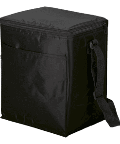 12 Can Cooler with 2 Exterior Pockets 70D PEVA Lining