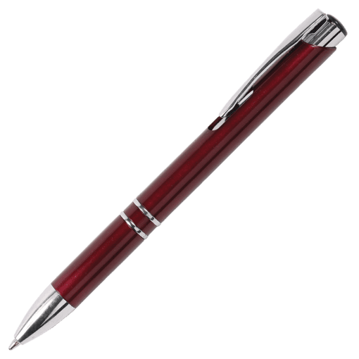 Double Ring Ballpoint Pen | Burgundy | STD