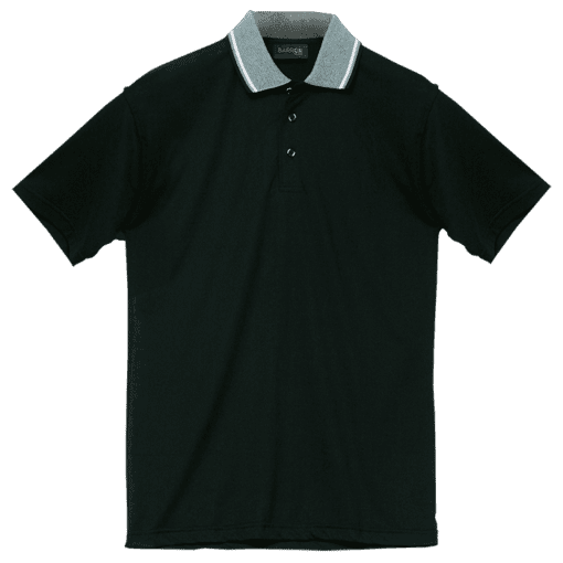 Jacquard Collar Golfer Mens