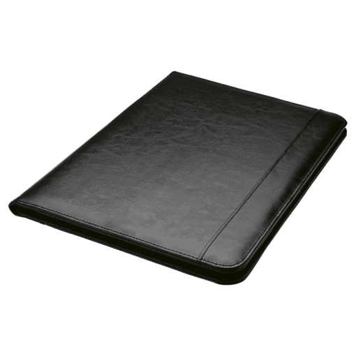 A4 Bonded Leather Folio 40 Pages | Black | STD