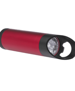 9 LED Torch and Bottle Opener | Red | STD