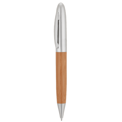Bamboo and Brass Ballpoint Pen | Natural | STD