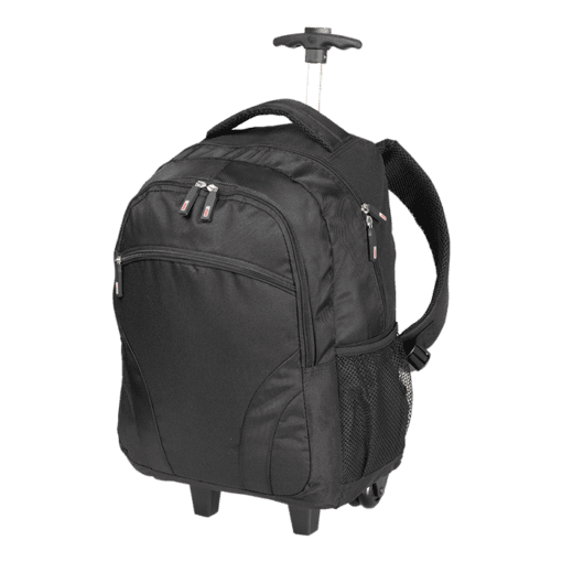 Pesaro Laptop Trolley Backpack | Black | STD