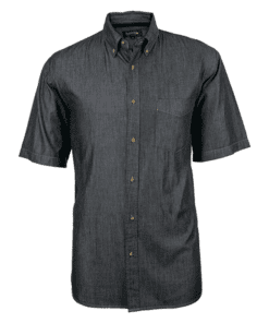 Denver Denim Shirt Short Sleeve Mens