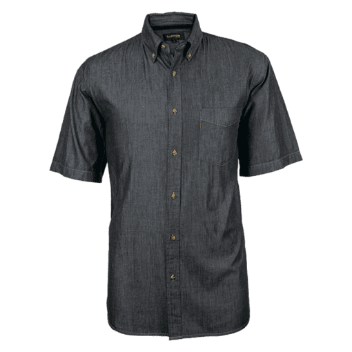 Denver Denim Shirt Short Sleeve Mens