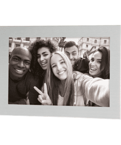 10cm x 15cm Aluminium Photo Frame | Silver | STD