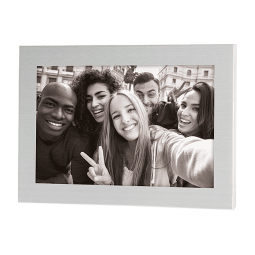 10cm x 15cm Aluminium Photo Frame | Silver | STD