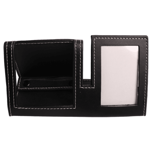 Small Leatherette Photo Frame | Black | STD