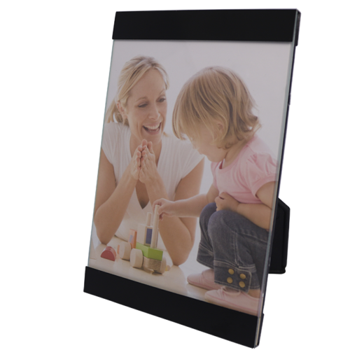 Aluminium Clip Photo Frame | Black | STD