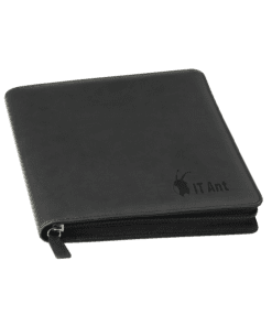 Soft Touch A5 Zippered Tablet Holder | Black | STD