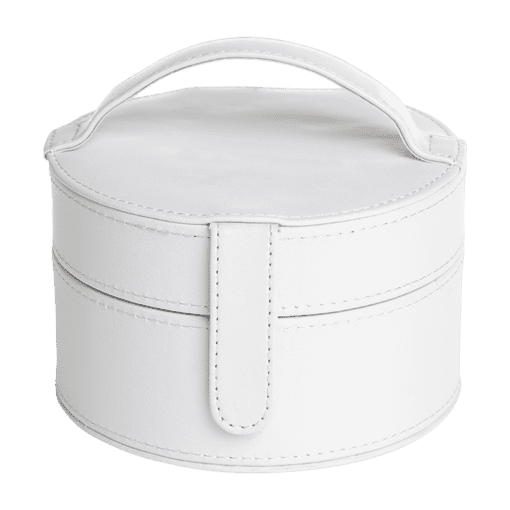 Two Compartment Jewellery Box Ladies | Off White | STD