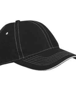 6 Panel Microfibre Stitch Cap