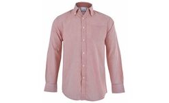 Mens Long Sleeve Lisbon Shirt - Red