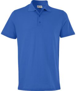 Mens Michigan Golf Shirt - Royal Blue