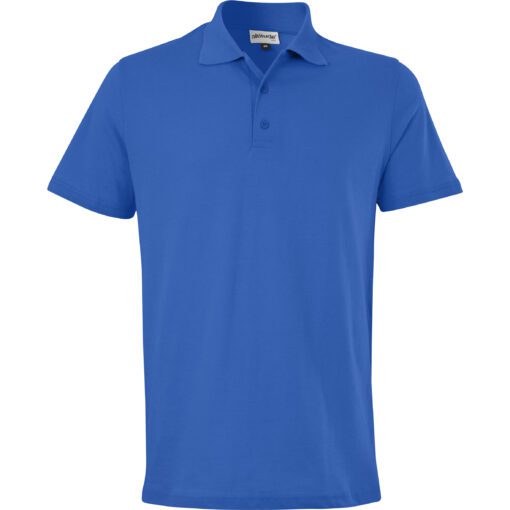 Mens Michigan Golf Shirt - Royal Blue