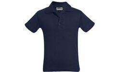 Kids Michigan Golf Shirt - Navy