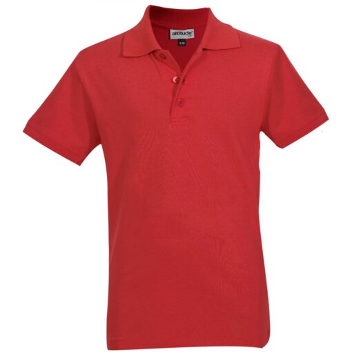 Kids Michigan Golf Shirt - Red
