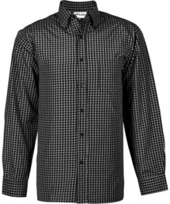 Mens Long Sleeve Prestige Shirt - Black