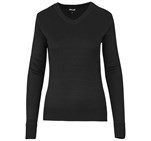 Ladies Long Sleeve Peru V-Neck Jersey