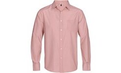 Mens Long Sleeve Portsmouth Shirt - Red