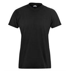 Ladies Vital 160 V-Neck T-Shirt - Black