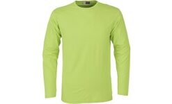 Mens Long Sleeve Portland T-Shirt - Lime