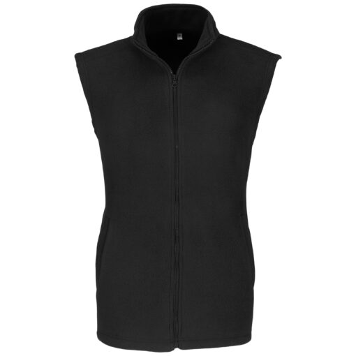 Mens Yukon Micro Fleece Bodywarmer - Black