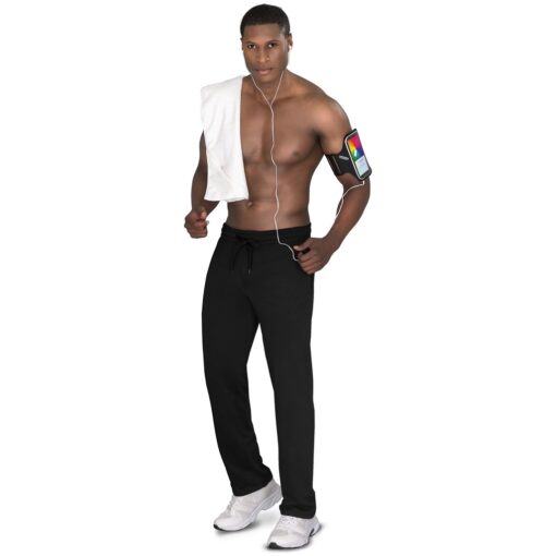 Mens Alpha Track Pants - Black