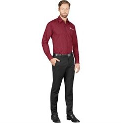 Mens Long Sleeve Manhattan Striped Shirt