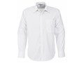 Mens Long Sleeve Manhattan Striped Shirt - White Black