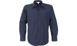 Mens Long Sleeve Metro Shirt - Navy