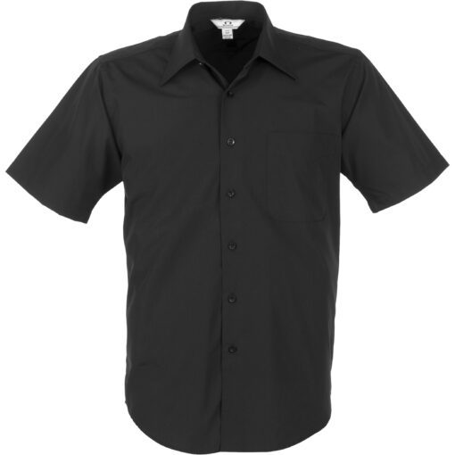 Mens Short Sleeve Metro Shirt - Black