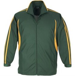 Flash Unisex Track Top - Green Gold