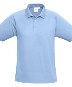 Kids Sprint Golf Shirt - Light Blue