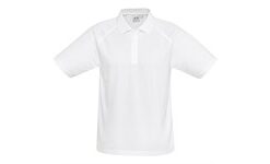 Kids Sprint Golf Shirt - White