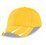 Steeldale Heavy Brushed Cotton 6 Panel Cap - Yellow