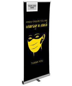 Cygni COVID-19 Pull-Up Banner