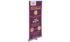 Antares Afrikaans Covid-19 Pull-Up Banner