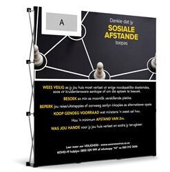 Epsilon Afrikaans Covid-19 Banner Wall