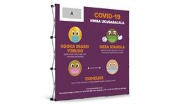 Antares Zulu Covid-19 Banner Wall