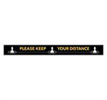 Epsilon COVID-19 Strip Laminated Anti-Strip Floor Vinyl (Set of 12)