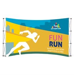 Legend Curved Banner Wall 4.2m x 2.25m