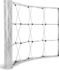 Legend Curved Banner Wall with Wings 2.85m x 2.25m