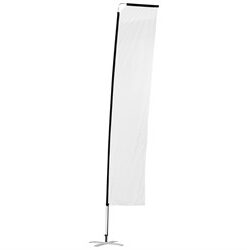 Legend 4m Sublimated Telescopic Single-Sided Flying Banner (Set Of 2)