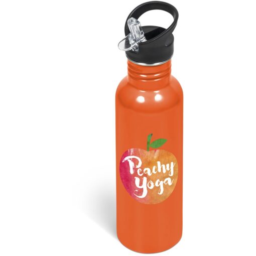 Ventura Flip Valve Lid Water Bottle - Orange