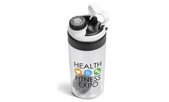 Gianna Water Bottle Protein Shaker - 600ml - Transparent