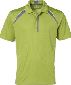 Mens Quinn Golf Shirt - Lime