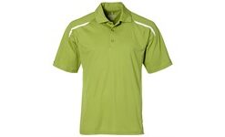 Mens Nyos Golf Shirt - Lime