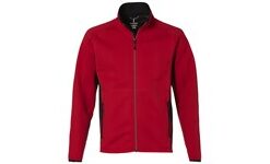 Mens Ferno Bonded Knit Jacket - Red
